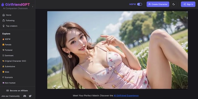 girlfriendgpt sex chat ai